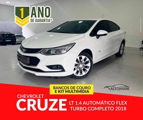 CHEVROLET CRUZE 1.4 TURBO LT 16V FLEX 4P AUTOMÁTICO CHEVROLET CRUZE 1.4 TURBO LT 16V FLEX 4P AUTOMÁTICO